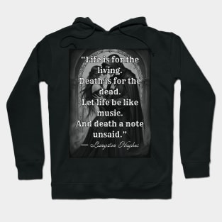 Life is for the Living Style 01 Hoodie